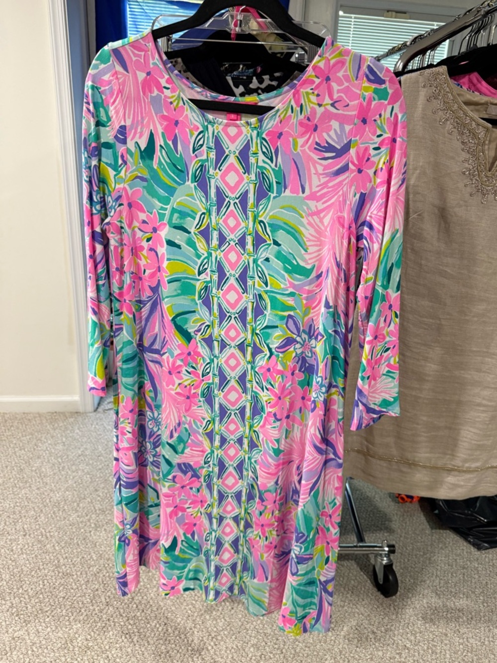 Lilly Pulitzer Ophelia Swing Dress featuring "It Was All A Dream" print